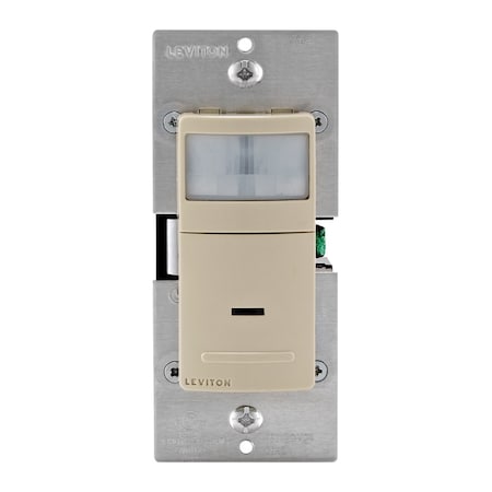 Leviton Leviton 2.5 amps Single Pole Motion Sensor Switch Ivory 1 pk R01-IPS02-1LI